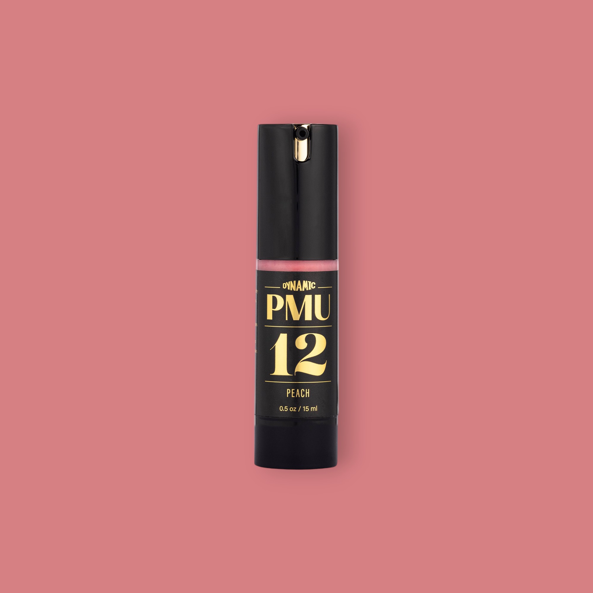 Dynamic PMU 12 Peach Pigment .5oz (15 ml) - Imagen 3