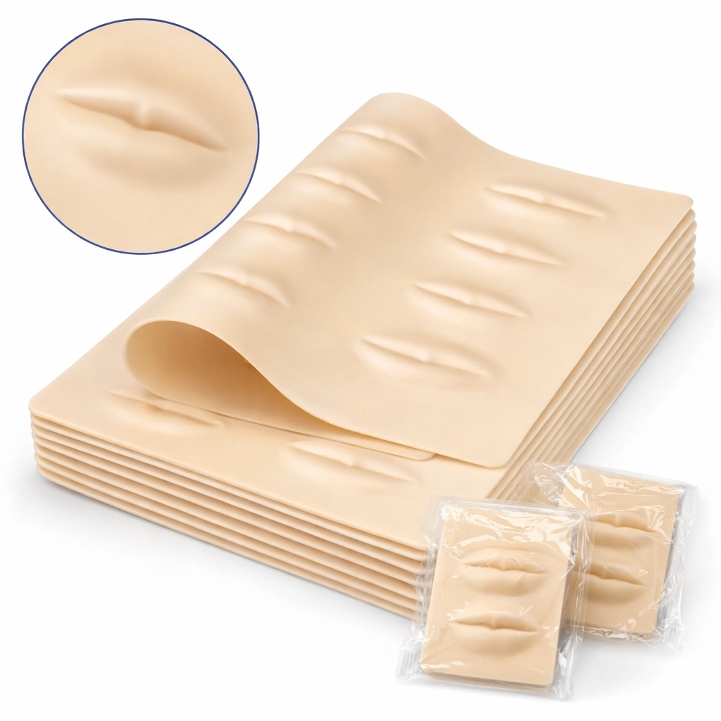 Piel Sintética Labios 3D