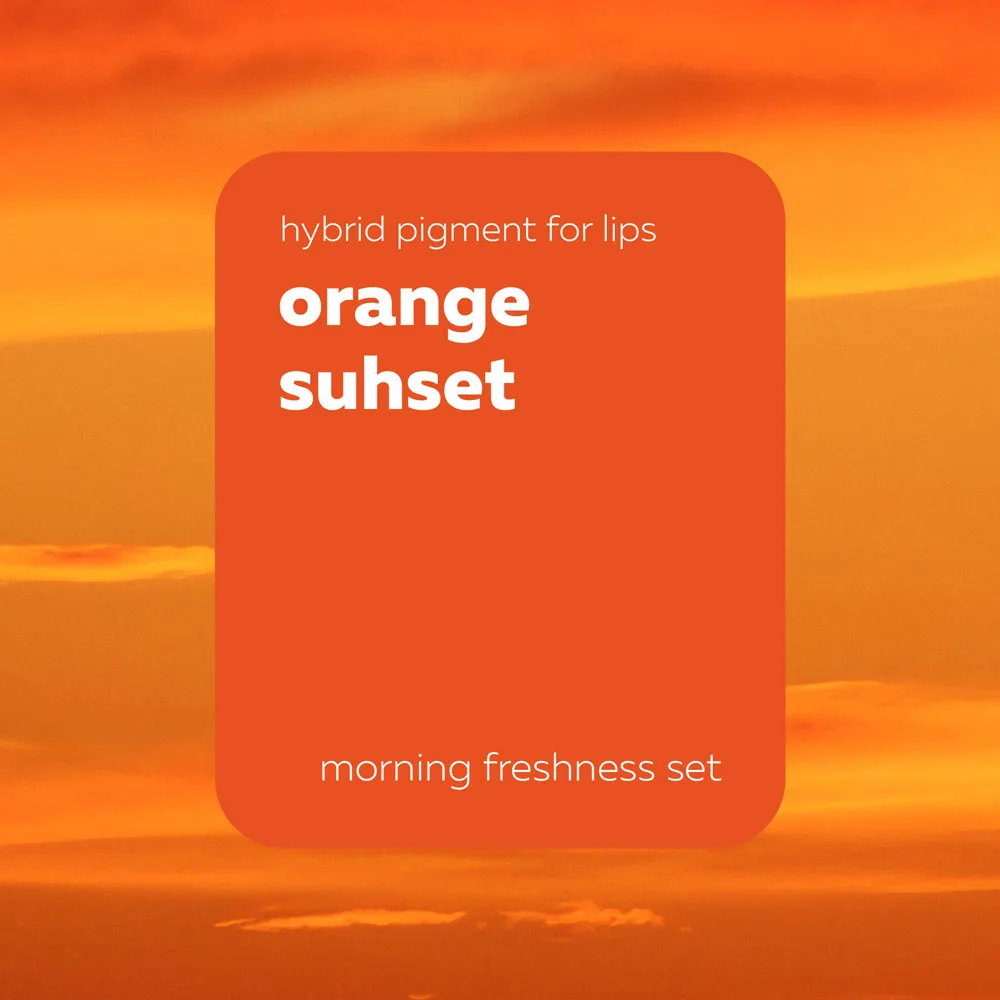 Pigmento Brovi Morning Freshness Orange Sunset 5ml - Imagen 3